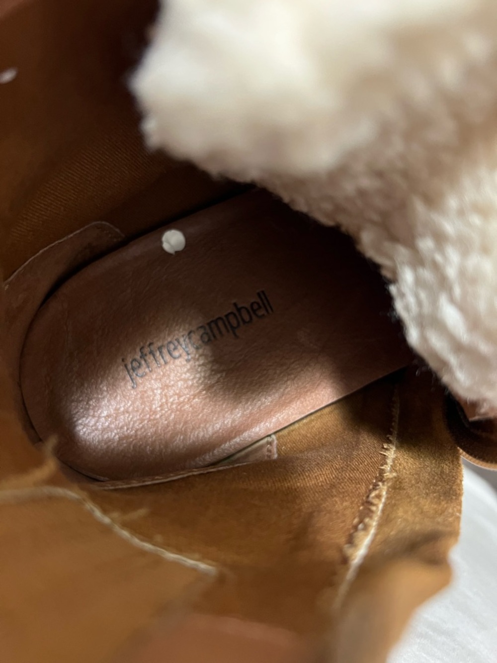 Jeffrey Campbell Sherpa Tongue hiking Lace up boots - Picture 14 of 16